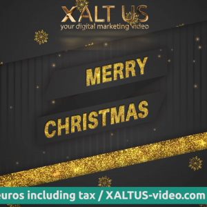 ?? XALTUS - #digital #Christmas #card offer 2020 - #golden christmas - #video  01202012240601s