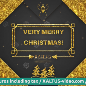 ?? XALTUS - #digital #Christmas #card offer 2020 - #golden christmas - #video 01202012240603s