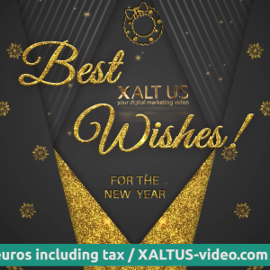 ?? XALTUS - #digital #Christmas #card offer 2020 - #golden christmas - #video 01202012240604s