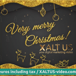 ?? XALTUS - #digital #Christmas #card offer 2020 - #golden christmas - #video 01202012240605s